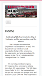 Mobile Screenshot of lexfiredept.com